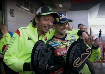Valentino Rossi und Fabio Di Giannantonio