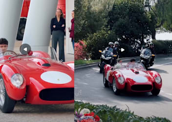 Charles Leclerc und seine Alexandra