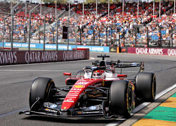 Charles Leclerc übernahm am Ende des ersten Trainings die Spitzenposition