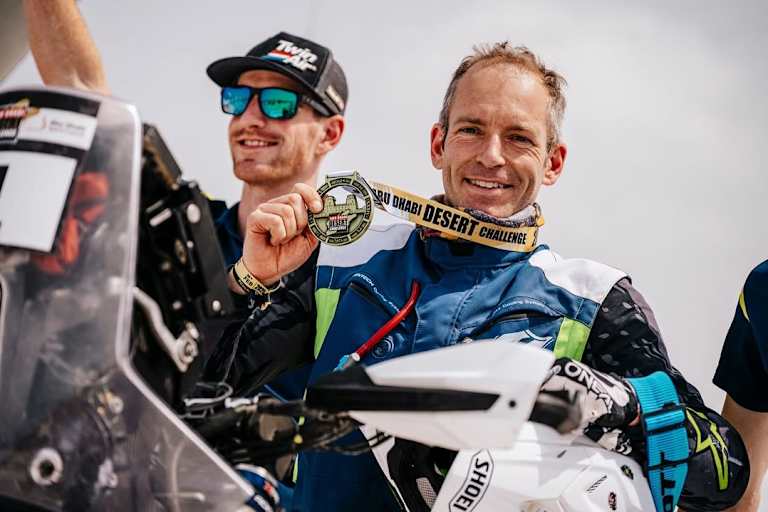 Nur ein Deutscher bei der Dakar: Markus Hertlein erfüllt sich einen Traum