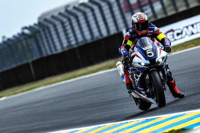 Corentin Perolari zeigte einen starken ersten Stint