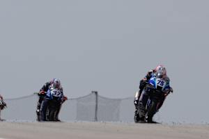 Albert Arenas (vorne): Lange Geraden helfen Yamaha nicht