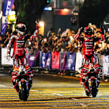 Pecco Bagnaia und Marc Marquez