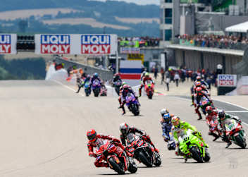 Jedes Jahr ein Highlight in Deutschland: Die MotoGP auf dem Sachsenring