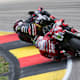 Wie in alten Zeiten: Fans in Sachsen feierten Duell Bagnaia gegen Martin