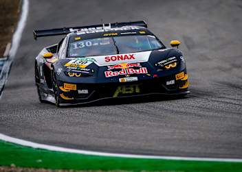 Luca Engstler auf der Pole in Hockenheim