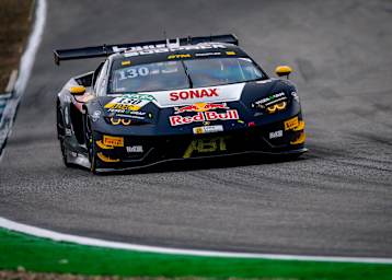 Luca Engstler auf der Pole in Hockenheim
