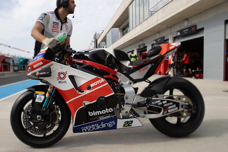 Die Bimota KB998 Rimini debütierte in der Superbike-WM 2025