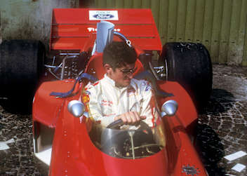 John Miles in Monza 1970