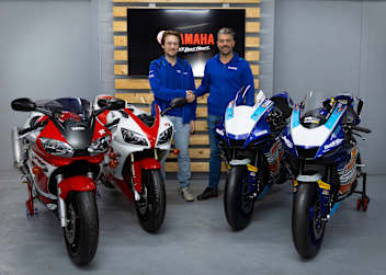 Luca de Vleeschauwer (li.) mit Frank Brouwer