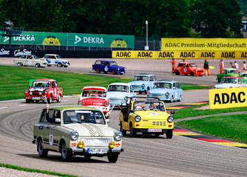 Die Red Bull Rennpappe brachte 50 Trabanten auf den Sachsenring