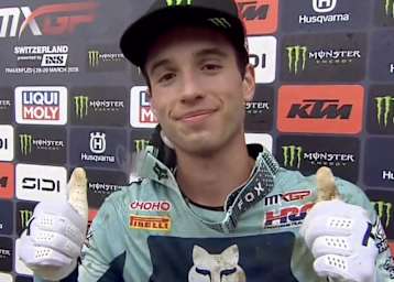 Tom Vialle gewann den ersten Lauf der Klasse MXGP in Frauenfeld