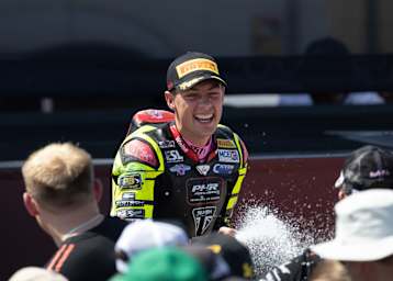 Fenton Seabright feiert sein zweites Sportbike-Podium