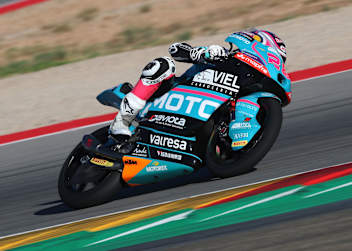 Maximo Quiles holte sich den Sieg beim Heimspiel in Aragon