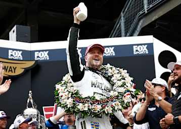 Felix Rosenqvist sicherte sich den Sieg beim Indy 500