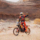 Luciano Benavides (KTM) holte einen weiteren Etappensieg bei der Dakar 2026