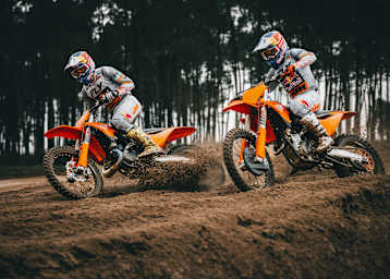 KTM entwickelt seine Bikes im Rennsport und für den Rennsport