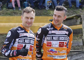 Gemeinsam durch Dick und Dünn: Benjamin Weiss und Patrick Schneider