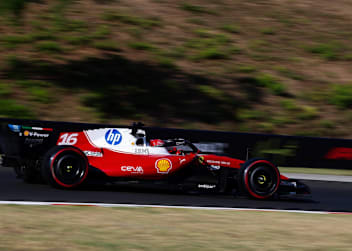 Charles Leclerc im Ferrari
