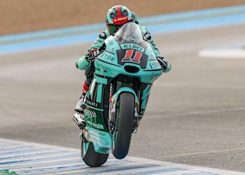 Alex Escrig auf seiner Forward