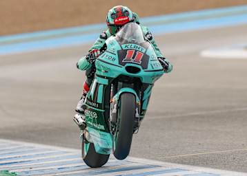 Alex Escrig auf seiner Forward