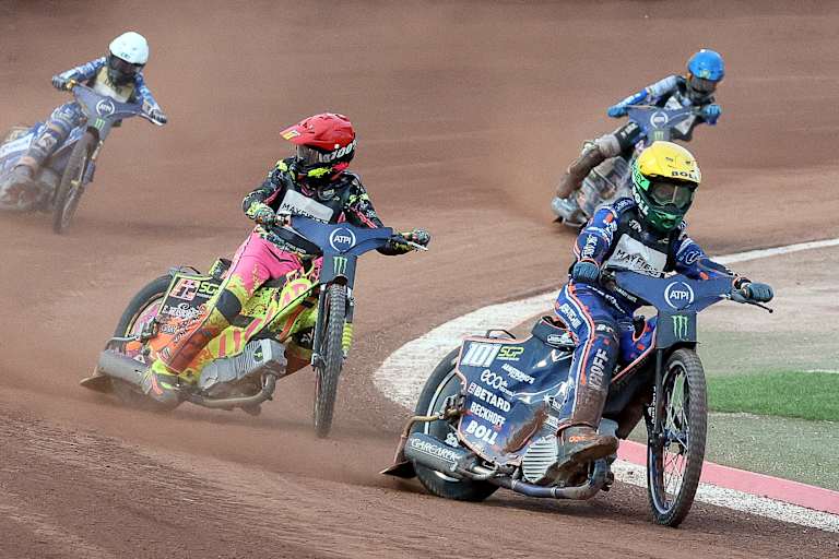 Im Finale: Kurtz vor Jensen, Zmarzlik und Holder