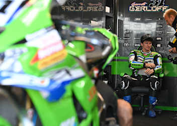 Garrett Gerloff wurde im Superpole-Race ordentlich durchgeschüttelt