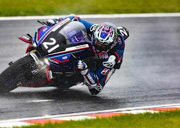 MotoGP-Pilot Jack Miller auf der Werks-Yamaha