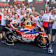 Das LCR-Honda-Team verabschiedete sich von MotoGP-Rookie Diogo Moreira