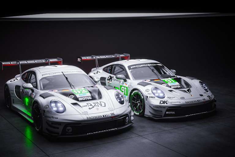 So sehen die beiden Porsche 2026 bei den 24 Hours of Le Mans aus