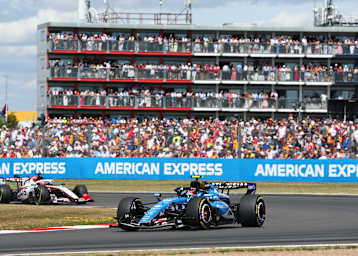 Carlos Sainz in Silverstone