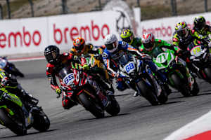 Die Sportbike-WM debütierte in Portimao