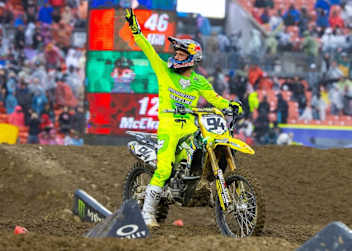 Ken Roczen gewann das Triple-Crown-Event von Cleveland