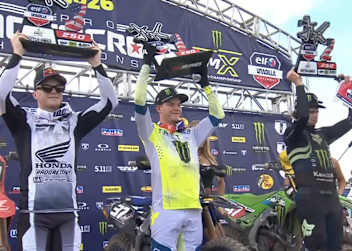 Das Podium in Unadilla