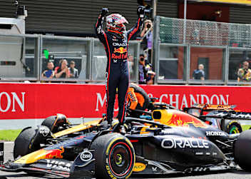 Max Verstappen nach seinem Sprint-Sieg in Spa-Francorchamps 2025