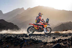 Daniel Sanders bei der Rallye Dakar 2026
