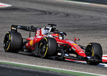 Charles Leclerc im Ferrari