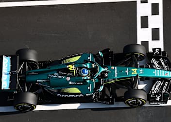 Bis zur Ziellinie schaffte es Alonso im Rennen nicht, er stellte ab