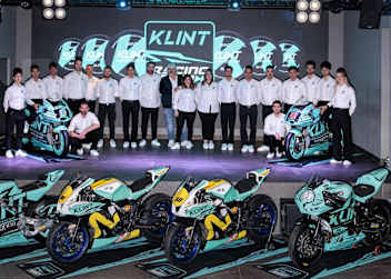 Teampräsentation von Klint Forward Factory Racing in Mailand