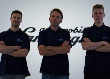 Patric Niederhauser, Marco Mapelli und Luca Engstler für Rutronik Racing