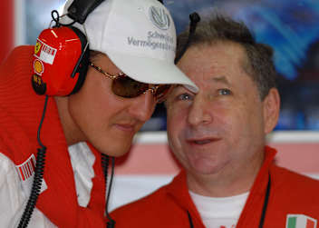 Michael Schumacher und Jean Todt 2007
