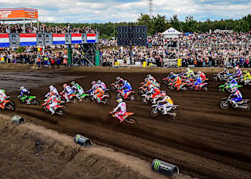 Die Motocross WM gastiert im niederländischen Arnheim