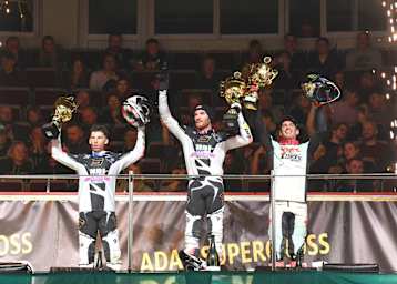 SX1 Podium in Dortmund am Samstag