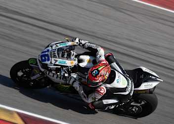 Alessandro Zaccone holte seinen ersten Supersport-Sieg