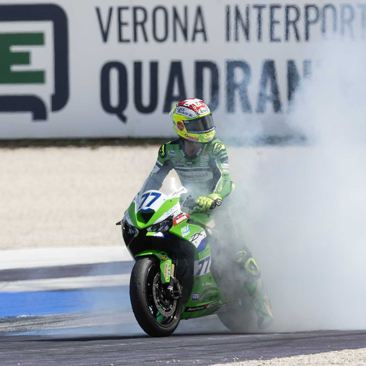 Jerez, Round 2: Race stoppage leads to Kawasaki one-two – Aegerter