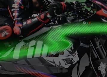 Aprilia mit der «aktiven Aerodynamik» bei der RS-GP