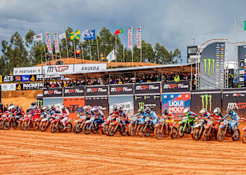 In Agueda findet die 10. Etappe der Motocross-WM statt