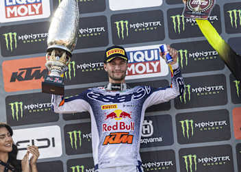 Simon Längenfelder stand in Foxhills erneut auf dem Podium
