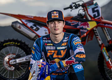 Lucas Coenen wird in dieser Saison die Startnummer 5 tragen