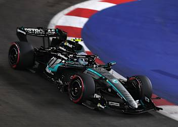 Kimi Antonelli in Singapur
